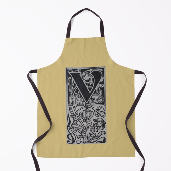 Item preview, Art by Mike Linocut digitally edited, alphabet letter V, combinable designed and sold by allartbymike.