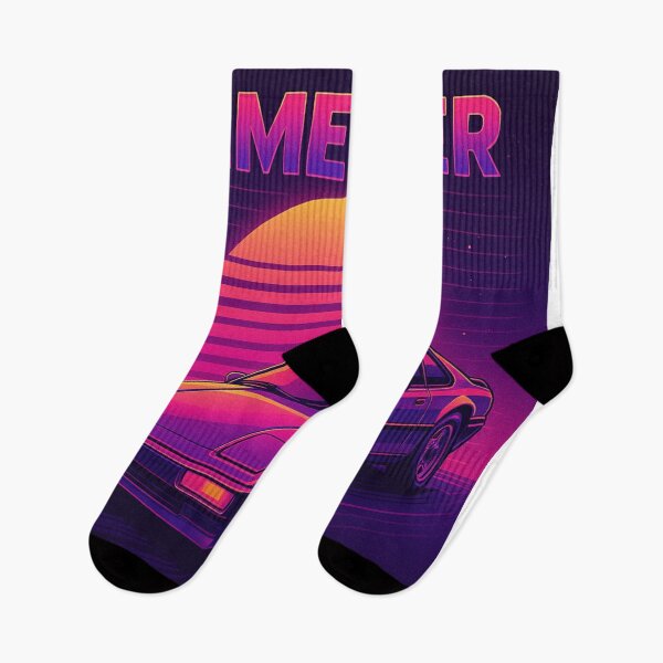 Item preview, REMEMBER – Retro Sunset Car Vibes in Synthwave Style designed and sold by LumaVibe.