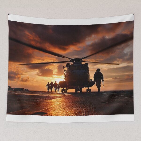 Item preview, Marine Scramble designed and sold by Skyframe Aviation.