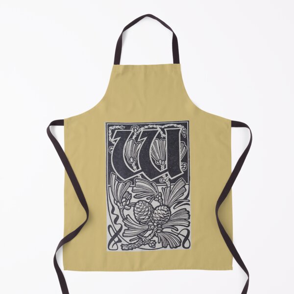 Item preview, Art by Mike Linocut digitally edited, alphabet letter W, combinable designed and sold by allartbymike.