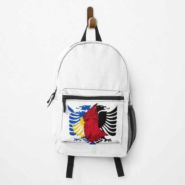 Item preview, Kosovo & Albania Flag  designed and sold by FarieArt.
