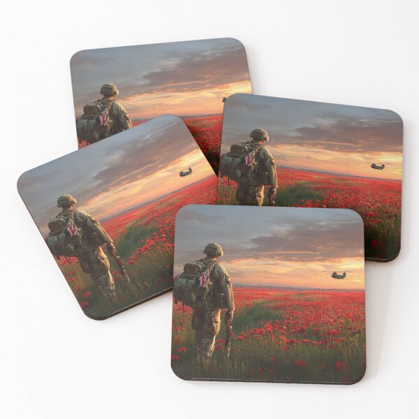 Item preview, Poppy Field Soldier designed and sold by Skyframe Aviation.