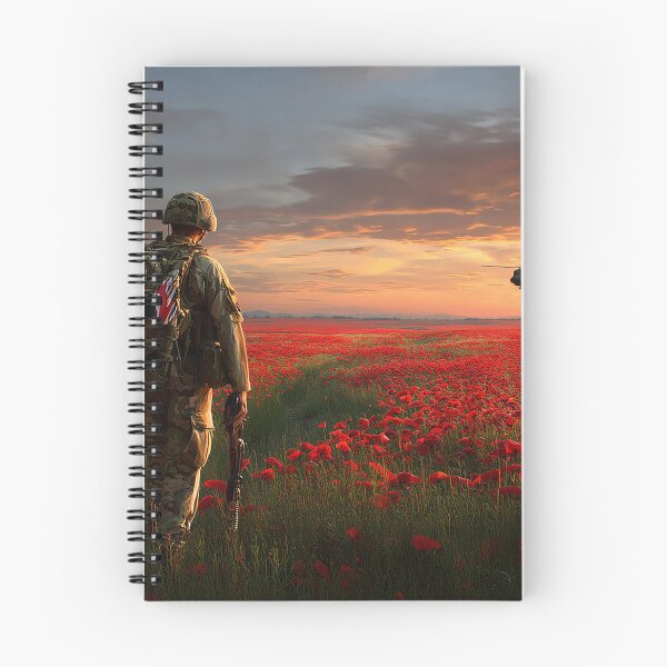 Item preview, Poppy Field Soldier designed and sold by Skyframe Aviation.