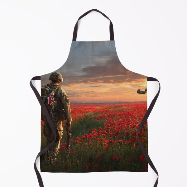 Item preview, Poppy Field Soldier designed and sold by Skyframe Aviation.