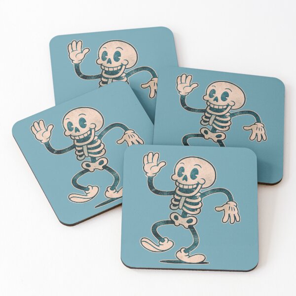Item preview, Old Timey Skeleton – Vintage Cartoon Bonehead Design designed and sold by McClure.