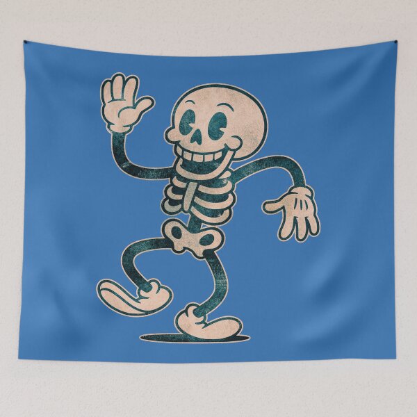 Item preview, Old Timey Skeleton – Vintage Cartoon Bonehead Design designed and sold by McClure.