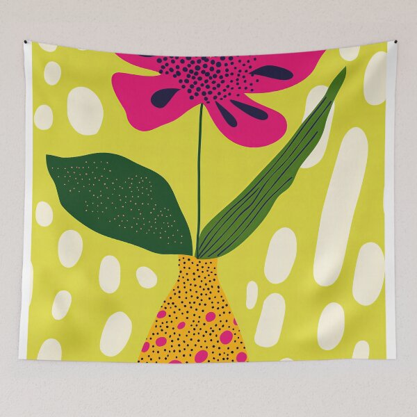 Item preview, 1861 Dot Dot Flower designed and sold by nikoart001.