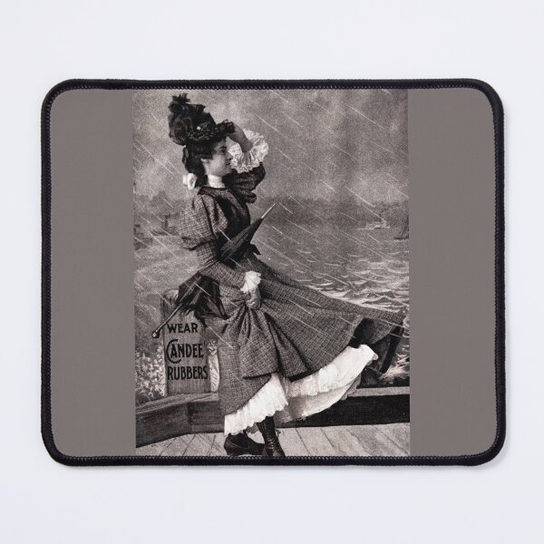 Item preview, Vintage lady advertisement.Funny. Candee rubbers. designed and sold by Shoot-The-Moon.