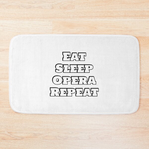 Item preview, Eat Sleep Opera Repeat - opera lovers designed and sold by Inspirationmotivation.