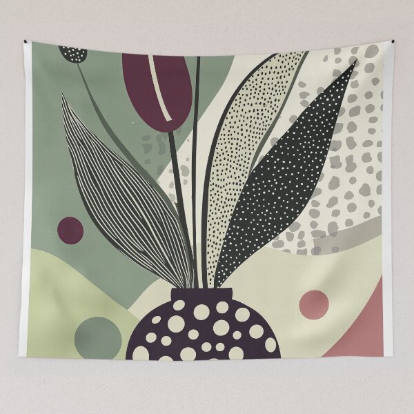 Item preview, 1869 Dot Dot Flower designed and sold by nikoart001.