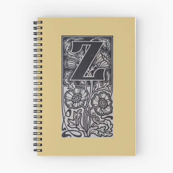 Item preview, Art by Mike Linocut digitally edited, alphabet letter Z, combinable designed and sold by allartbymike.