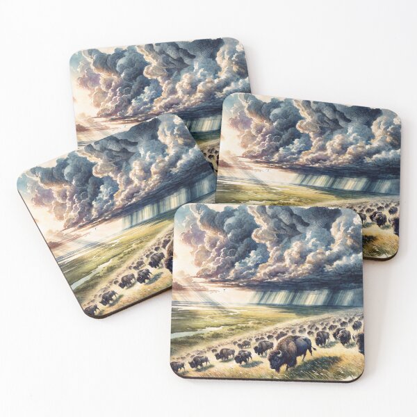 Item preview, American Buffalo Migration designed and sold by M-Y-A-R-T-.