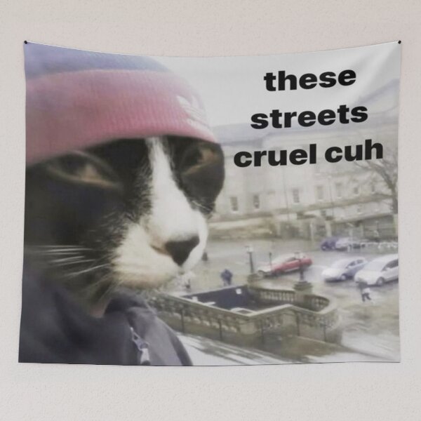 Item preview, these streets cruel cuh designed and sold by cocksnot.