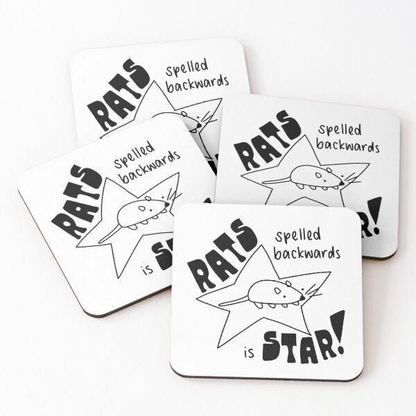 Item preview, Rats backwards is Star! designed and sold by pebblepoint.