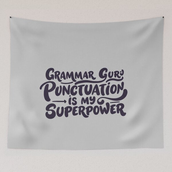Item preview, Grammar Guru: Punctuation is My Superpower designed and sold by Itsheartshop.