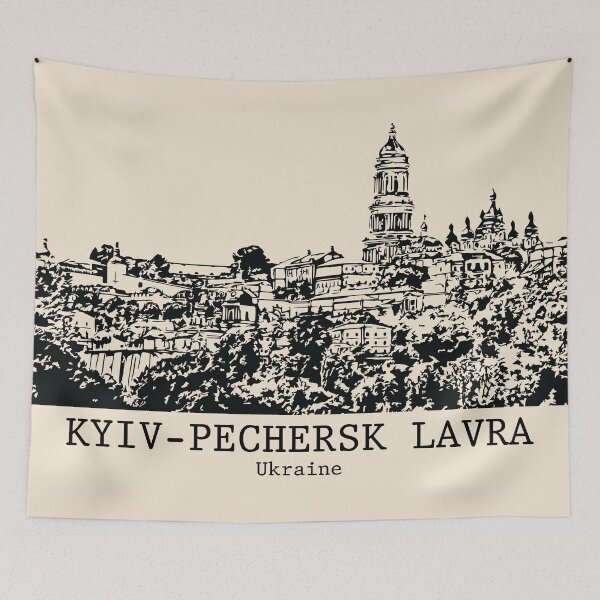 Item preview, Kyiv-Pechersk Lavra - Ukraine designed and sold by Lakeric Cityscapes.
