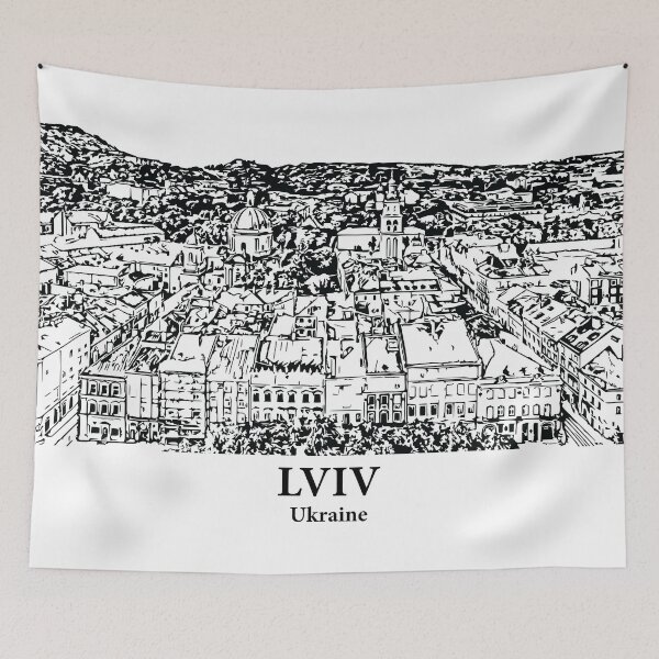 Item preview, Lviv - Ukraine designed and sold by Lakeric Cityscapes.