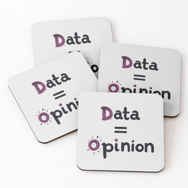 Item preview, Data Equals Opinion designed and sold by Itsheartshop.