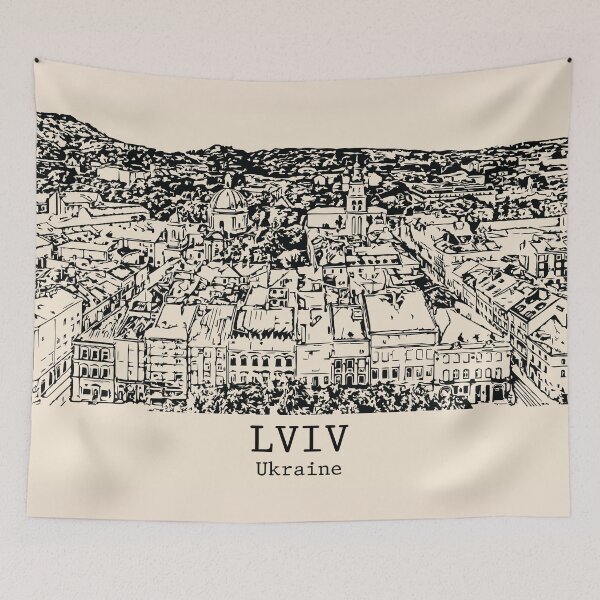 Item preview, Lviv - Ukraine designed and sold by Lakeric Cityscapes.