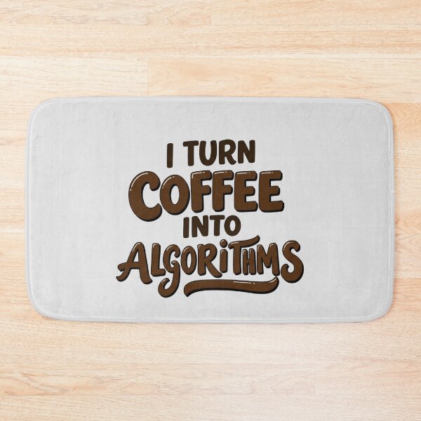 Item preview, I Turn Coffee Into Algorithms designed and sold by Itsheartshop.