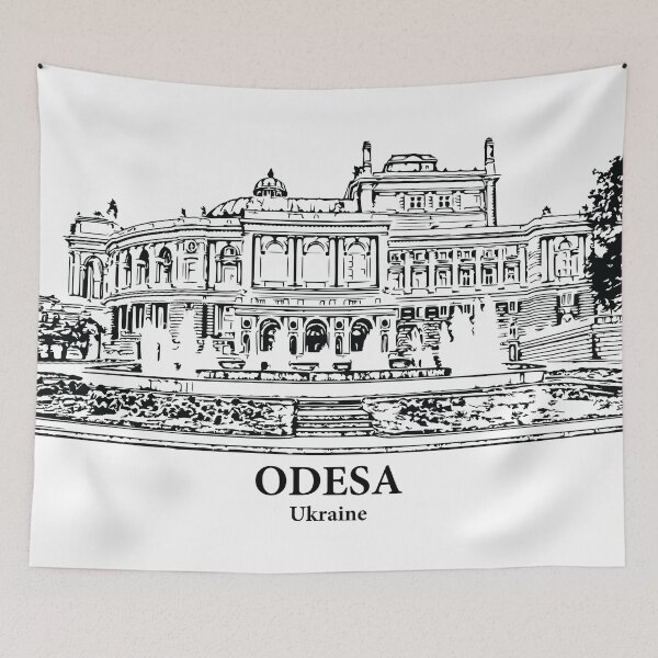 Item preview, Odesa - Ukraine designed and sold by Lakeric Cityscapes.