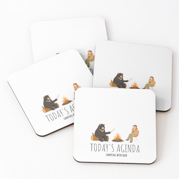 Item preview, Today's Agenda: Campfires, Forest Trails, and Bear Buddies designed and sold by PROTONEDL.