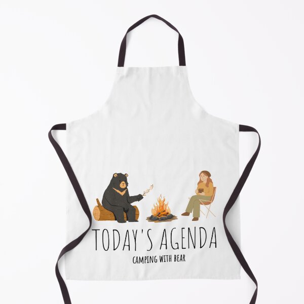 Item preview, Today's Agenda: Campfires, Forest Trails, and Bear Buddies designed and sold by PROTONEDL.