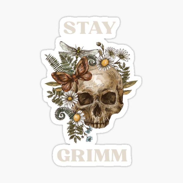 Item preview, Stay Grimm designed and sold by Kindred & Thistle.