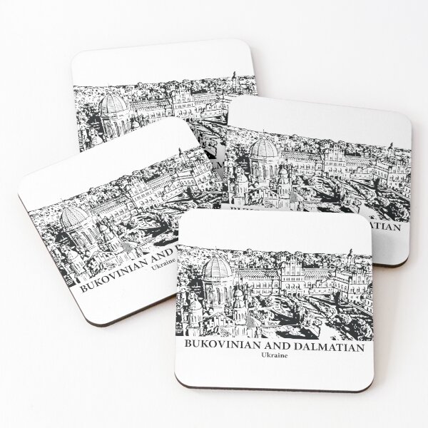 Item preview, Residence of Bukovinian and Dalmatian Metropolitans - Ukraine designed and sold by Lakeric Cityscapes.