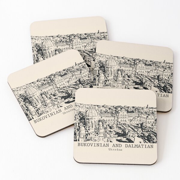 Item preview, Residence of Bukovinian and Dalmatian Metropolitans - Ukraine designed and sold by Lakeric Cityscapes.