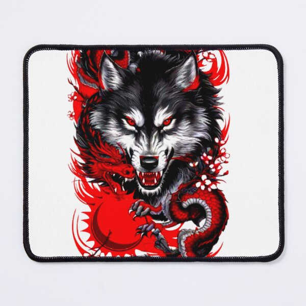 Item preview, Lunar Wrath: Wolf and Dragon Reign designed and sold by Wandering Threads.
