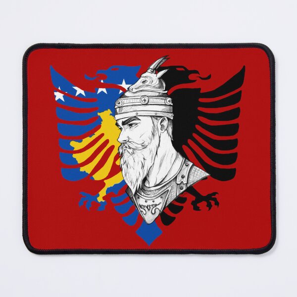 Item preview, Kosovo Albanian Flag  designed and sold by FarieArt.