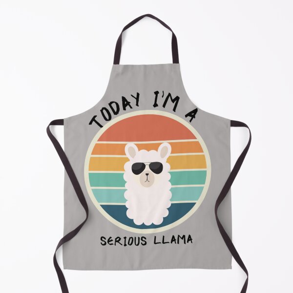 Artikelvorschau, Heute bin ich ein ernstes Lama entworfen und verkauft von RGCollectiveCo – Wearable Art & Design.