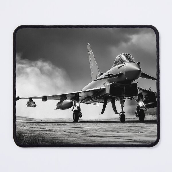 Item preview, Eurofighter Typhoon Black and White designed and sold by Skyframe Aviation.