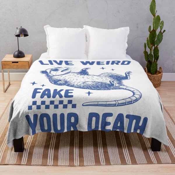 Item preview, Live Weird - Fake Your Death designed and sold by jechaiyells.