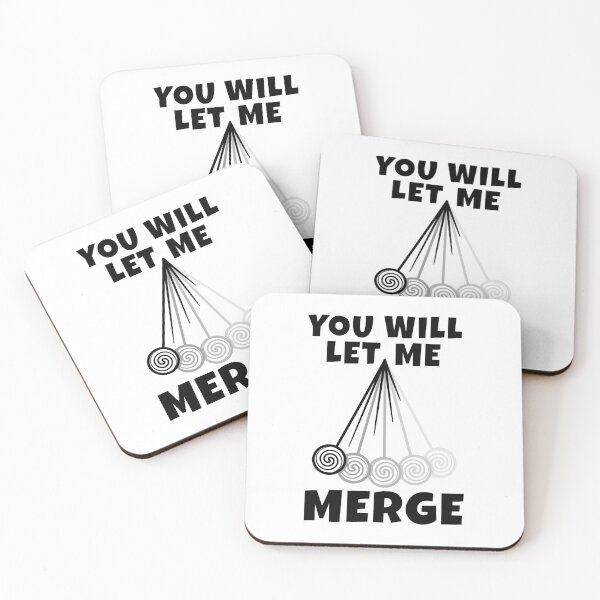 Item preview, You will let me merge Bumper Sticker Hypnosis designed and sold by wolfkin-design.