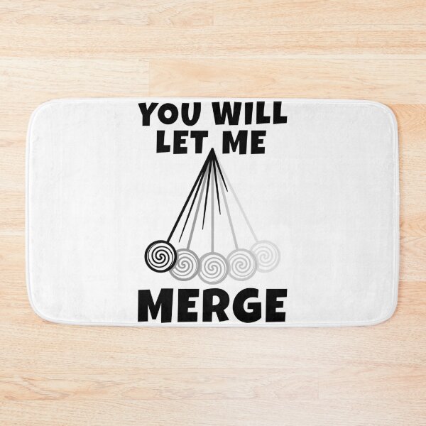 Item preview, You will let me merge Bumper Sticker Hypnosis designed and sold by wolfkin-design.