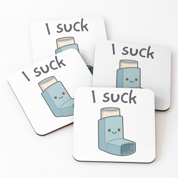 Item preview, I Suck - Asthma Inhaler designed and sold by Wheezy Kid.