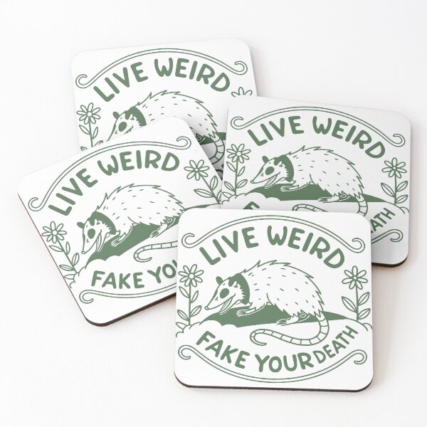 Item preview, Live Weird - Fake Your Death designed and sold by jechaiyells.