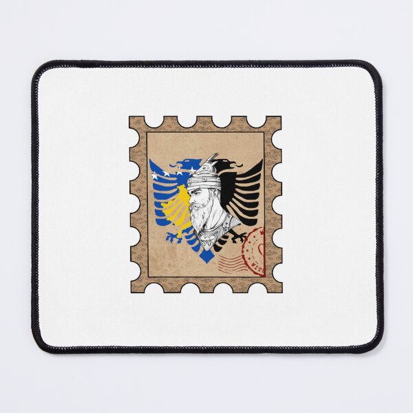 Item preview, Albania, Kosovo Postage Stamp  designed and sold by FarieArt.