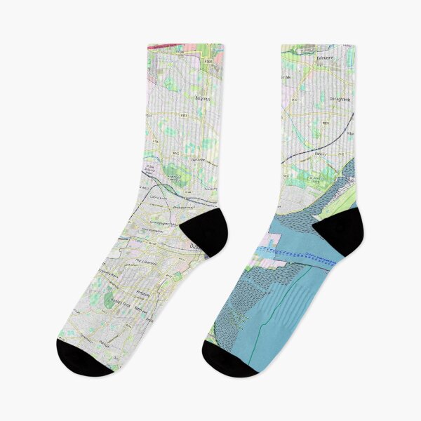 Item preview, Dublin City Map – Modern Travel Art Print designed and sold by SteadyRolling.