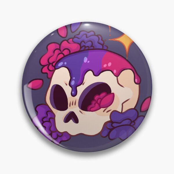 Item preview, Flower Skull Bisexual designed and sold by Nashi._.Murko.