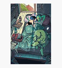 You fell asleep Photographic Print
