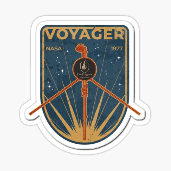 VOYAGER 1 Pegatina