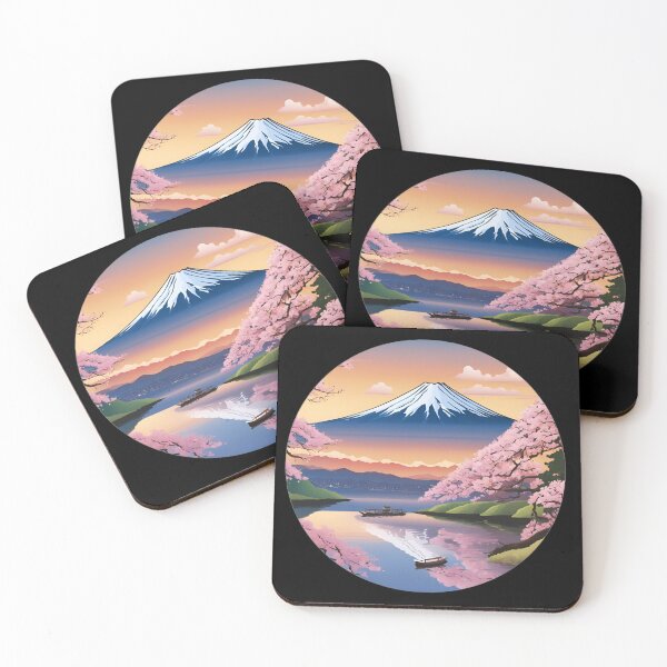Item preview, Fuji Mountain inspiration designed and sold by 7ArtPrintable.