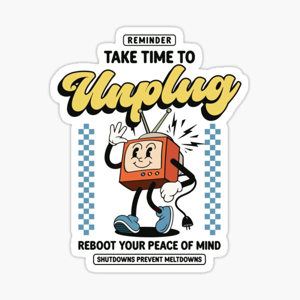 Item preview, Reminder: Take time to unplug designed and sold by Hey, Lex.