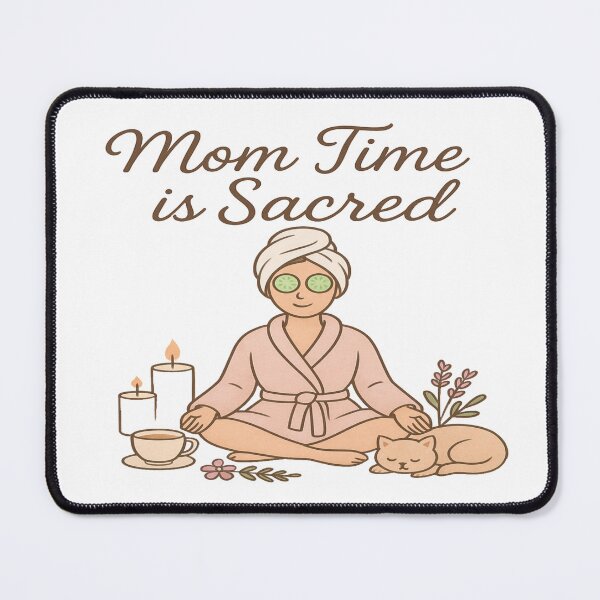 Item preview, Mom Time is Sacred – Funny Mother’s Day designed and sold by Rajasekar.