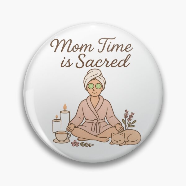 Item preview, Mom Time is Sacred – Funny Mother’s Day designed and sold by Rajasekar.