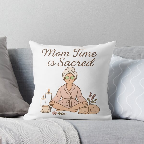 Item preview, Mom Time is Sacred – Funny Mother’s Day designed and sold by Rajasekar.