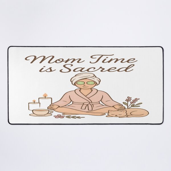 Item preview, Mom Time is Sacred – Funny Mother’s Day designed and sold by Rajasekar.